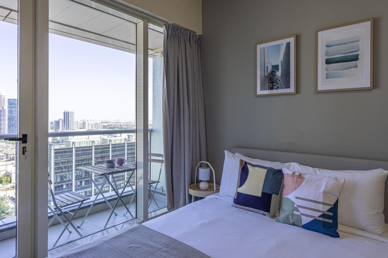 Higuests - Modern Studio With Incredible City Skyline View Dubaï Extérieur photo