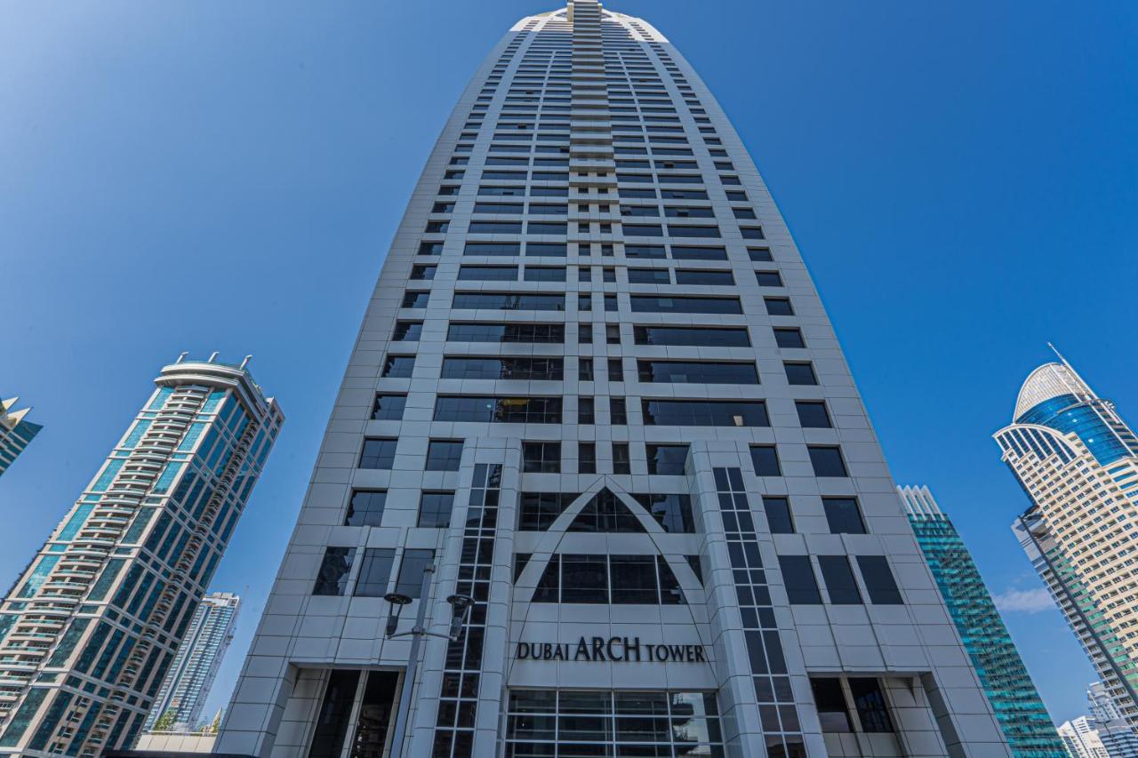 Higuests - Modern Studio With Incredible City Skyline View Dubaï Extérieur photo