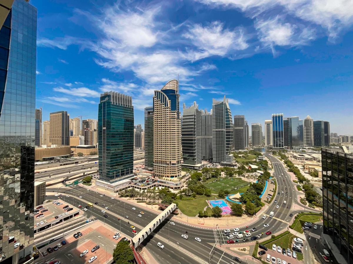 Higuests - Modern Studio With Incredible City Skyline View Dubaï Extérieur photo
